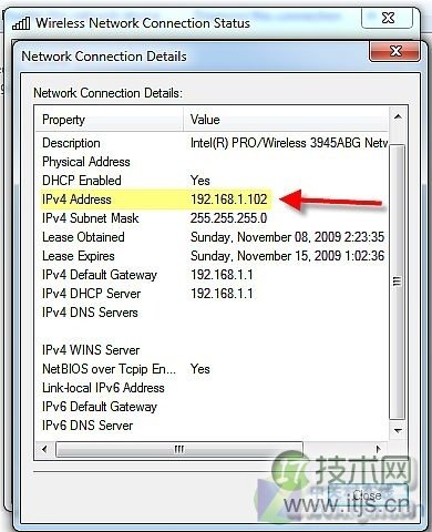 windows 7系统中查看IP地址的方法(图文)(图2)
