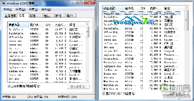 windows 7系统任务管理器上的菜单栏没有了怎么恢复原样(图1) windows 7系统任务管理器上的菜单栏没有了怎么恢复原样(图1)