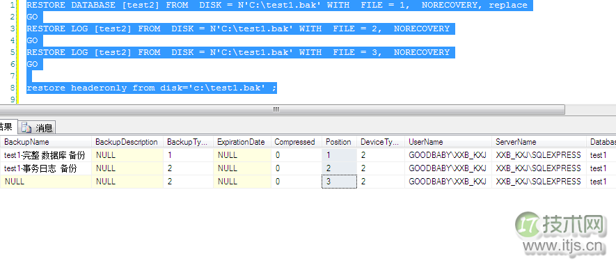 SQL Server复灾 你懂了吗?(1)(图17) SQL Server复灾 你懂了吗?(1)(图17)