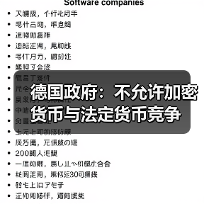 德国政府：不允许加密货币与法定货币竞争(图3)