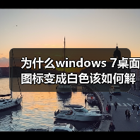 为什么windows 7桌面图标变成白色该如何解决(图3) 为什么windows 7桌面图标变成白色该如何解决(图3)