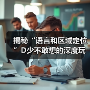 揭秘“语言和区域定位”D少不敢想的深度玩法(图3)