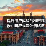 提升用户体验的秘密武器:响应式设计测试与多设备兼容技巧(图1) 提升用户体验的秘密武器:响应式设计测试与多设备兼容技巧(图1)