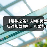 【爆款必备!AMP页面极速加载解析,打破加载瓶颈的秘密武器】(图4) 【爆款必备!AMP页面极速加载解析,打破加载瓶颈的秘密武器】(图4)