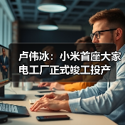 卢伟冰:小米首座大家电工厂正式竣工投产(图4) 卢伟冰:小米首座大家电工厂正式竣工投产(图4)