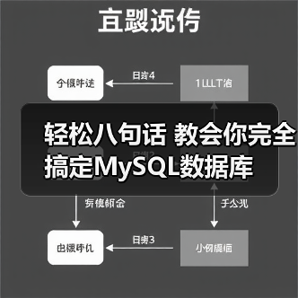 轻松八句话 教会你完全搞定MySQL数据库(图4) 轻松八句话 教会你完全搞定MySQL数据库(图4)