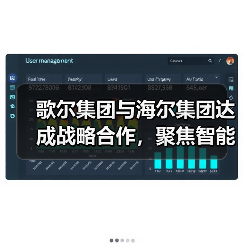 歌尔集团与海尔集团达成战略合作，聚焦智能家电等领域 - 诺云路远科技资讯网