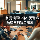 陈元谈区块链:需警惕新技术的安全漏洞(图4) 陈元谈区块链:需警惕新技术的安全漏洞(图4)