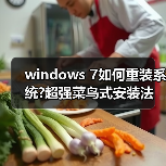 windows 7如何重装系统?超强菜鸟式安装法(图1) windows 7如何重装系统?超强菜鸟式安装法(图1)