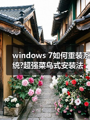 windows 7如何重装系统?超强菜鸟式安装法(图2) windows 7如何重装系统?超强菜鸟式安装法(图2)