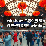 windows 7怎么获得文件夹绝对路径 windows 7查询文件夹绝对路径(图4)