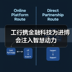 工行携金融科技为进博会注入智慧动力(图1) 工行携金融科技为进博会注入智慧动力(图1)