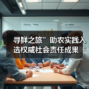 寻鲜之旅”助农实践入选权威社会责任成果(图3) 寻鲜之旅”助农实践入选权威社会责任成果(图3)