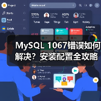 MySQL 1067错误如何解决?安装配置全攻略(图1) MySQL 1067错误如何解决?安装配置全攻略(图1)