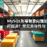 MySQL账号登录问题如何解决?常见兼容性与权限设置指南(图1) MySQL账号登录问题如何解决?常见兼容性与权限设置指南(图1)