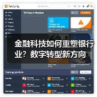 金融科技如何重塑银行业?数字转型新方向(图1) 金融科技如何重塑银行业?数字转型新方向(图1)