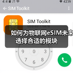 如何为物联网eSIM未来选择合适的模块 - 诺云路远科技资讯网