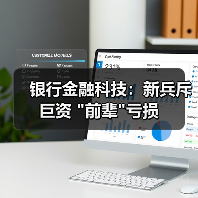 银行金融科技:新兵斥巨资 银行金融科技:新兵斥巨资 前辈亏损(图2)