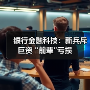 银行金融科技:新兵斥巨资 银行金融科技:新兵斥巨资 前辈亏损(图4)