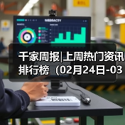 千家周报|上周热门资讯 排行榜（02月24日-03月02日） - 诺云路远科技资讯网