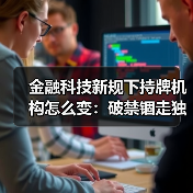 金融科技新规下持牌机构怎么变：破禁锢走独立之路 - 诺云路远科技资讯网