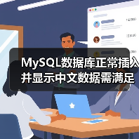 MySQL数据库正常插入并显示中文数据需满足的条件(图4) MySQL数据库正常插入并显示中文数据需满足的条件(图4)
