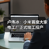 卢伟冰：小米首座大家电工厂正式竣工投产 - 诺云路远科技资讯网