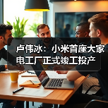 卢伟冰:小米首座大家电工厂正式竣工投产(图2) 卢伟冰:小米首座大家电工厂正式竣工投产(图2)