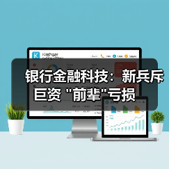 银行金融科技:新兵斥巨资 银行金融科技:新兵斥巨资 前辈亏损(图1)