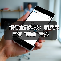 银行金融科技:新兵斥巨资 银行金融科技:新兵斥巨资 前辈亏损(图2)