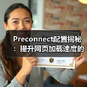 Preconnect配置揭秘：提升网页加载速度的行业秘密 - 诺云路远科技资讯网