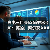 白电三巨头ESG评级出炉：美的、海尔获AAApi级，格力获AApi级 - 诺云路远科技资讯网