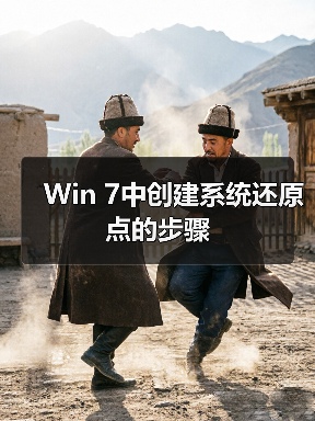 Win 7中创建系统还原点的步骤(图2) Win 7中创建系统还原点的步骤(图2)