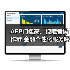 APP门槛高、视障者操作难 金融个性化服务呼之欲出(图2) APP门槛高、视障者操作难 金融个性化服务呼之欲出(图2)