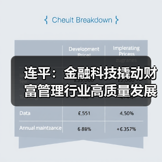 连平:金融科技撬动财富管理行业高质量发展(图4) 连平:金融科技撬动财富管理行业高质量发展(图4)