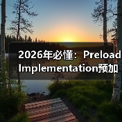 2026年必懂:Preload Implementation预加载实施的核心秘密(图3) 2026年必懂:Preload Implementation预加载实施的核心秘密(图3)