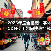 2026年最全指南:字体CDN使用如何快速加载跨域支持(图3) 2026年最全指南:字体CDN使用如何快速加载跨域支持(图3)