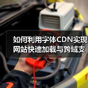 如何利用字体CDN实现网站快速加载与跨域支持(图2) 如何利用字体CDN实现网站快速加载与跨域支持(图2)