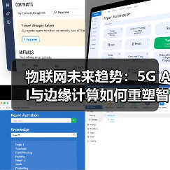 物联网未来趋势:5G AI与边缘计算如何重塑智能世界(图4) 物联网未来趋势:5G AI与边缘计算如何重塑智能世界(图4)