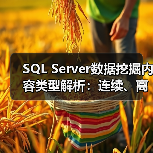 SQL Server数据挖掘内容类型解析:连续、离散化与离散的区别在哪?(图3) SQL Server数据挖掘内容类型解析:连续、离散化与离散的区别在哪?(图3)
