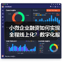 小微企业融资如何实现全程线上化?数字化服务提升效率(图2) 小微企业融资如何实现全程线上化?数字化服务提升效率(图2)