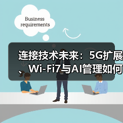 连接技术未来:5G扩展、Wi-Fi7与AI管理如何驱动数字化转型?(图2) 连接技术未来:5G扩展、Wi-Fi7与AI管理如何驱动数字化转型?(图2)