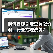 铜价暴涨引爆空调涨价潮,行业或迎洗牌?(图3) 铜价暴涨引爆空调涨价潮,行业或迎洗牌?(图3)