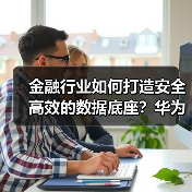 金融行业如何打造安全高效的数据底座?华为发布创新解决方案(图3) 金融行业如何打造安全高效的数据底座?华为发布创新解决方案(图3)