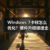 Windows 7卡顿怎么优化?硬件升级提速全攻略(图2) Windows 7卡顿怎么优化?硬件升级提速全攻略(图2)