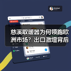 慈溪取暖器为何领跑欧洲市场？出口激增背后的四大策略 - 诺云路远科技资讯网
