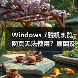 Windows 7脱机浏览网页无法使用?原因及解决方法(图4) Windows 7脱机浏览网页无法使用?原因及解决方法(图4)