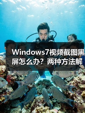Windows7视频截图黑屏怎么办?两种方法解决(图3) Windows7视频截图黑屏怎么办?两种方法解决(图3)