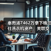 惠而浦7462万拿下格兰仕洗衣机资产,关联交易暗藏布局意图?(图1) 惠而浦7462万拿下格兰仕洗衣机资产,关联交易暗藏布局意图?(图1)