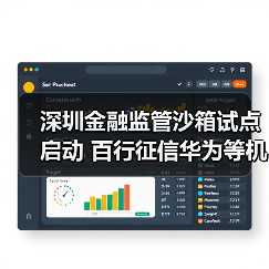 深圳金融监管沙箱试点启动 百行征信华为等机构入围(图3) 深圳金融监管沙箱试点启动 百行征信华为等机构入围(图3)